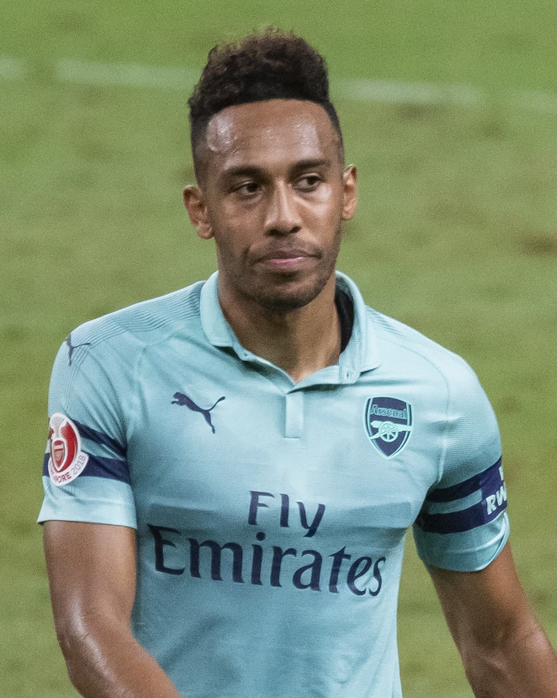Pierre-Emerick Aubameyang in Arsenal kit, International Champions Cup, July 2018