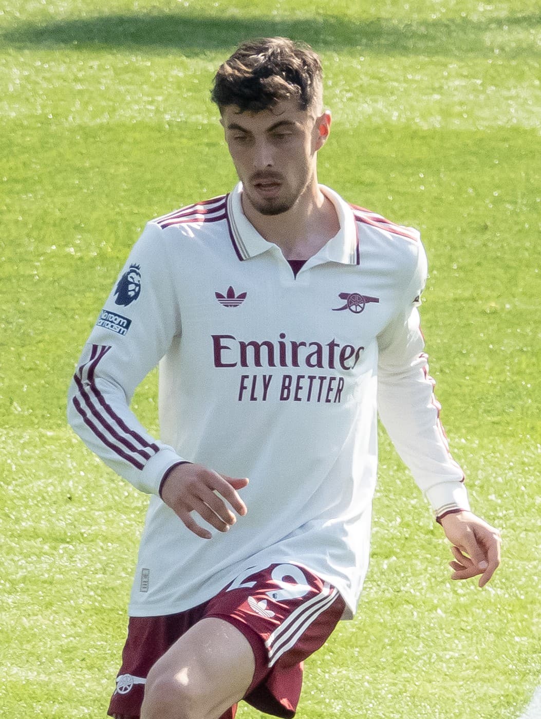 Kai Havertz in Arsenal kit during a 2026 training session
